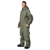 MARKERWAY Men's One Piece Stylish Ski Suits Winter Jumpsuit Snowsuits